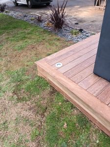 éclairage de terrasse